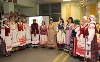 Сундук белорусских сокровищ пополнился народным белорусским костюмом